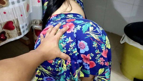 Hot Stepdad Creampies Petite Latina Stepdaughter in Kitchen While Mom's Away - xxxfiles.com on v0d.com