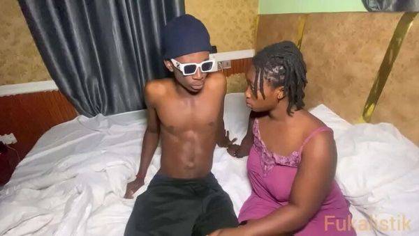 Curvy Ebony Stepsister Gets Fucked by Horny Stepbro After Parents Leave - xxxfiles.com on v0d.com