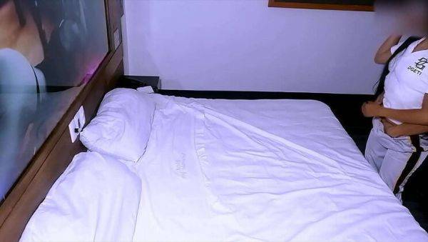 Hot Mexican College Girl with Big Ass Fucks Boyfriend in Dorm Room - veryfreeporn.com - Mexico on v0d.com