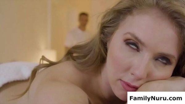 Lena Paul's Classy Ex-Wife Gets Nuru Massage and Hardcore Fuck - porntry.com on v0d.com