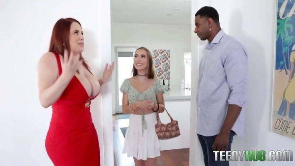 Bailey Base Babysits Kinky Couple Maggie Green & Jax Slayher in Hot Threesome - porntry.com on v0d.com