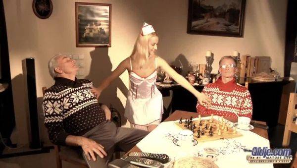 Two Old Dicks For The Nurse - porntry.com on v0d.com