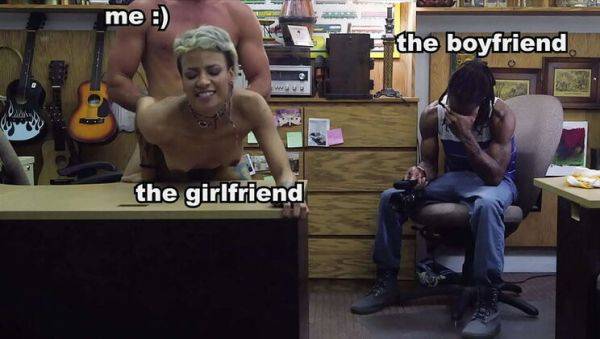 Sean Lawless Fucks Blonde Stripper Roggie Zee While Boyfriend Secretly Films - Shameful Backroom Action - porntry.com on v0d.com