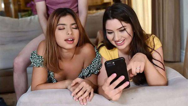 Boyfriend Demands Full Access to Friend for Rent Payment - Alyx Star & Hazel Heart in Hot Free Use Fuck - xxxfiles.com on v0d.com
