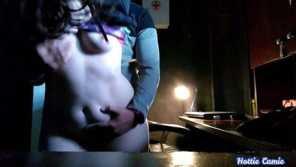Secretary Gets Creampied by Boss in Hidden Office Cam - HottieCamie & AngelFenix - veryfreeporn.com on v0d.com