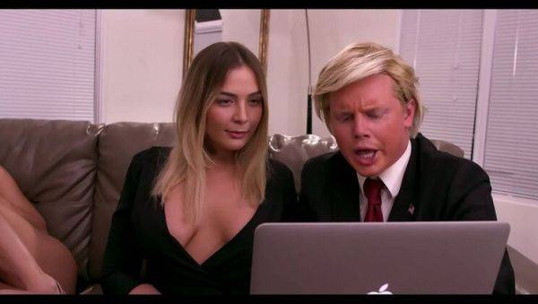 Trump Orgy Madness: Kim Jong Un, Ivanka, Donald & Kellyanne in Wild Group Sex - xxxfiles.com on v0d.com