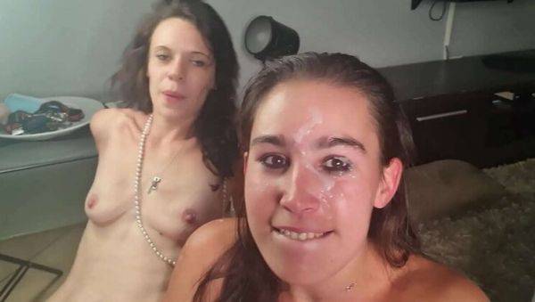 Hot Cuckquean Films BF Fucking Skinny Friend in Wild Positions - Cum Facial Finish - xxxfiles.com - Russia on v0d.com