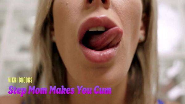 Step Mom Nikki Brooks Uses Her Mouth to Make You Cum - ASMR JOI - porntry.com on v0d.com