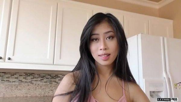 Jade Kush Horny Asian Teen Craves Creampie - Tight Pussy & Natural Breasts - xxxfiles.com - China - Japan on v0d.com