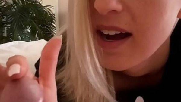 Blonde Amateur Leonie Pur Rides Monster Cock for a Wet Pussy Creampie - porntry.com - Germany on v0d.com