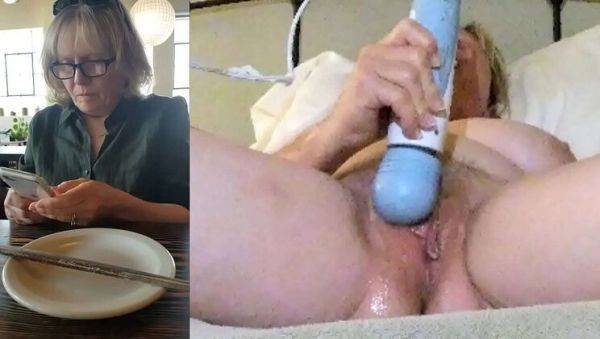 Sexy Granny Marierocks Caught Masturbating in Public - Hot Gilf Orgasm - veryfreeporn.com on v0d.com