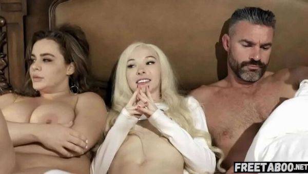 Jealous Wife Joins Husband Fucking Teen - Threesome Taboo with Kenzie Reeves & Natasha Nice - Full Movie - porntry.com on v0d.com