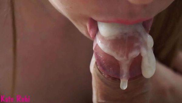 Intense Close-Up Blowjob with Mouth Creampie - Mf Miss Fantasy & Mrfantasy - xxxfiles.com on v0d.com
