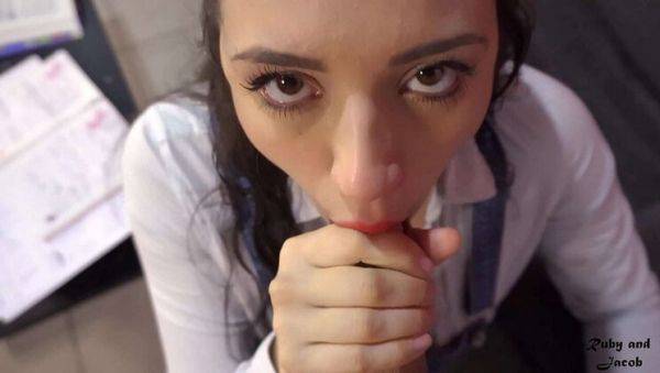 Step Sister Ruby Lets Me Fuck Her Ass Hard For Homework Help - Jacob And Ruby - porntry.com - Argentina on v0d.com