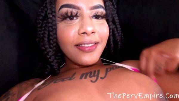 Kally XO Takes Her First BBC Creampie - Big Booty Ebony BBW - porntry.com on v0d.com