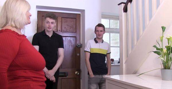 Lusty Threesome With Big Boobs Mature Lacey Starr - AGEDLOVE - alphaporno.com on v0d.com