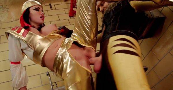 Ancient Egyptian hardcore sex makes busty brunette reach shivering orgasms - alphaporno.com - Egypt on v0d.com