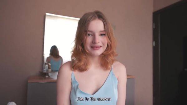 Stepsister Got Sperm On Her Pussy In The Truth Or Dare Game - videomanysex.com on v0d.com