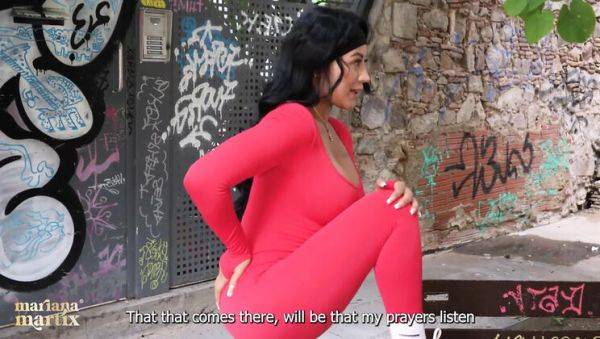 Colombian Amateur Mariana Martix Takes Huge Black Cock from Stranger in Barcelona - Interracial BBC Fuck - xxxfiles.com - Spain - Colombia on v0d.com