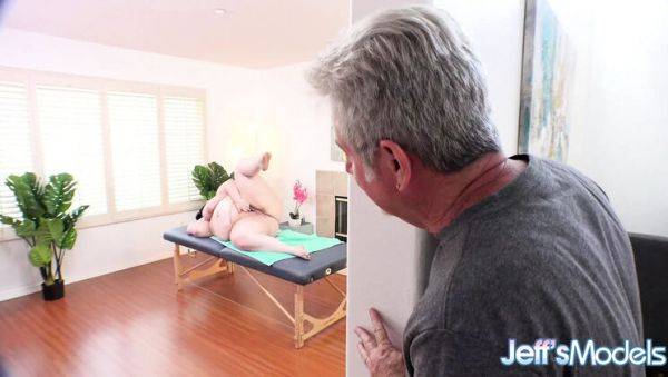 Thick Eliza Allure Gets Her Pussy Toyed By Old Masseur Jay Crew - xxxfiles.com on v0d.com
