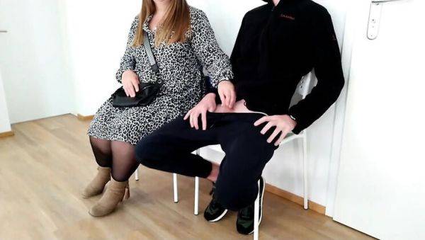 Amateur Ukrainian MILF with Big Natural Tits Gives Handjob to Step Son - Homemade Cumshot - xxxfiles.com - Britain - Ukraine on v0d.com