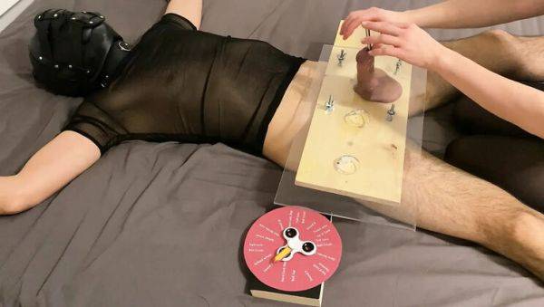 Big Bat's CBT Wheel of Fortune: Orgasm & Post Orgasm Teasing - xxxfiles.com on v0d.com