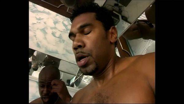 Franco Roccaforte and Mark Anthony Anal Scene 4 - Big Tits Blowjob and Black Cum in HD - xxxfiles.com - Britain on v0d.com