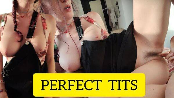Italian amateur ElivaLove gets deep pussy licking and moans in POV climax with natural big tits - xxxfiles.com - Italy on v0d.com