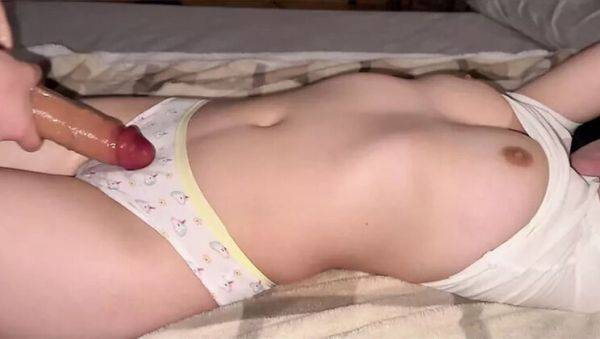 Sweetfantasy131 Gets Wet For Stepdad's Monster Cock In Panties - xxxfiles.com - Britain - Colombia on v0d.com