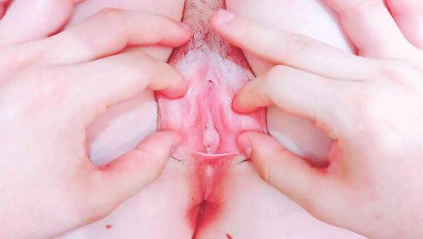 Cute Virgin Girl Fingering Her Tight Pink Pussy Close Up - Homemade Orgasm - xxxfiles.com - Russia on v0d.com