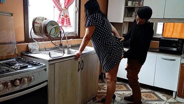 Caught My BBW Stepmom Kelly Fucking Step Nephew In Kitchen - Cheating Taboo Sex - xxxfiles.com - Usa on v0d.com