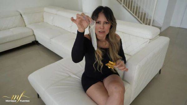 Monique Fuentes Hot MILF Stepmom Finds Stepson's Used Condom - Big Tits Latina Rough Sex - veryfreeporn.com - Britain - Usa - Colombia on v0d.com