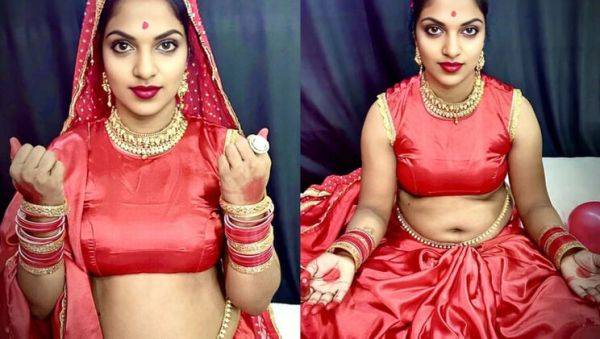 Desi Bhabhi Honeymoon Part 2 - Full Video with Hot Village Aunty and Devar - veryfreeporn.com - India on v0d.com