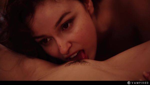 Rikako Katayama And Leana Lovings In Japanese Asian Vampire Sex - Big Tits Babe Rikako Preyed By Nerdy Leana And Turned Into Lesbian Demon - upornia.com - Japan on v0d.com