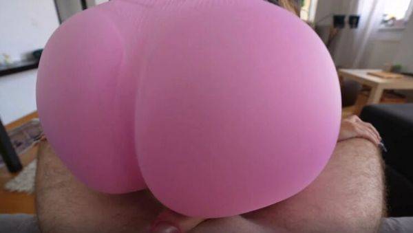 Booty_assx in Pink Tight Leggings Shows Off Her Big Ass in Doggy Style and Missionary Creampie - porntry.com - Russia on v0d.com
