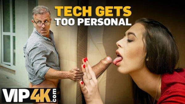 Hot Brunette Cheating Girlfriend Blows Dick Surprise in HD 1080p - porntry.com - Britain on v0d.com