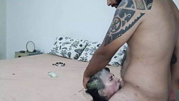 Amateur Teen LunaOlvr Hardcore Fuck with Boyfriend's Friend - Blowjob & Fingering - porntry.com - Portugal on v0d.com