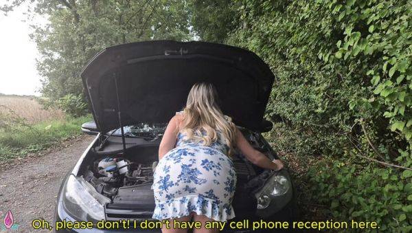 Litclit69 Gets Her Big Ass Fucked by Stranger After Car Breakdown - Outdoor Anal & Cumshot - xxxfiles.com - Germany on v0d.com