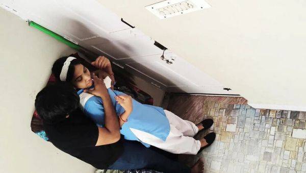 Indian Schoolgirl Secret Anal Sex in Uniform with Big Cock - porntry.com - India on v0d.com
