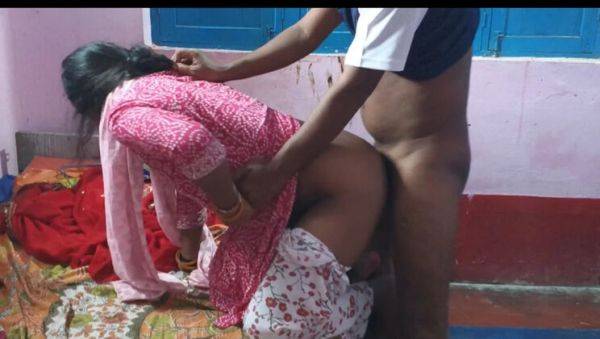 Desi Village Bhabhi Hot Sex with Indian Parosi - Anal Doggy Style - veryfreeporn.com - India on v0d.com