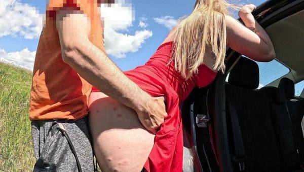 Step Sis Nerdy Nympho Pays For Car Ride With Pussy Creampie Outdoor Public Sex - veryfreeporn.com - Britain - Canada on v0d.com