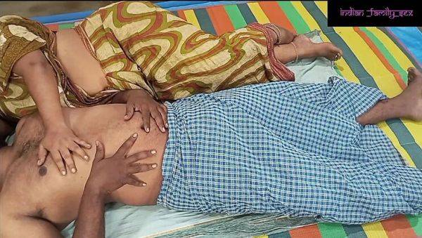Indian Step Mom Relieves Son's Stress With Big Natural Tits - porntry.com - India on v0d.com