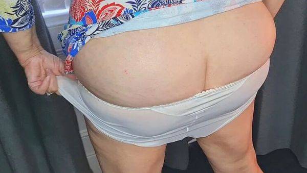 BBW Wife Cheats with Big Ass and Panties - Amateur Homemade MILF Slut - xxxfiles.com - Britain on v0d.com