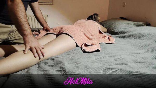 Hot Mila Gets a Massage and Lets Her Roommate Fuck Her Hard - xxxfiles.com - North Korea - France on v0d.com