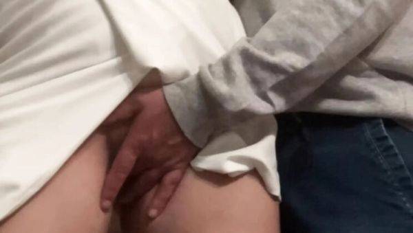 Public Subway Fingering - No Panties Under Skirt Teen Fucked by Stranger - xxxfiles.com - Britain - Romania on v0d.com