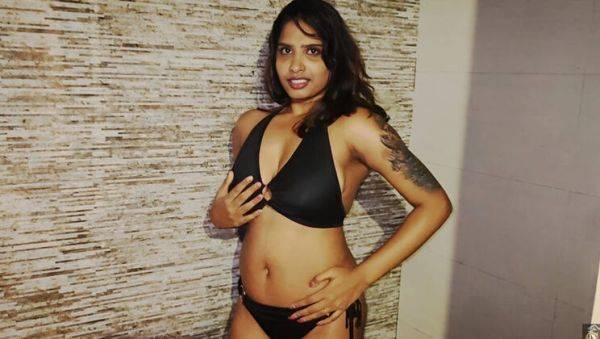 Indian Desi Bhabhi Tejashwini Rough Hardcore Fucking with Staff in Bathroom - Blowjob & BDSM Action - porntry.com - India on v0d.com