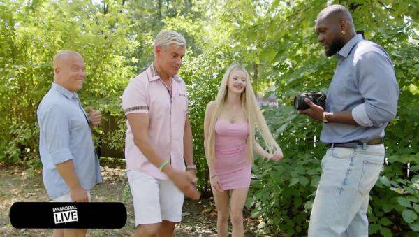 Angelica Heaven Raw Anal & Squirt Fuck with Big Tits Blonde in 4K - porntry.com - Britain on v0d.com
