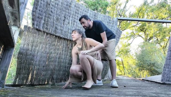 Amateur Hungarian MILF Anal Fuck in Hunting Hut with Big Natural Tits - porntry.com - France - Hungary on v0d.com