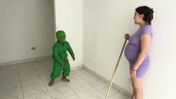 Horny Monster Fucks Pregnant Latina Hard - Anal & Blowjob with Julianaburning - porntry.com - Spain - India on v0d.com