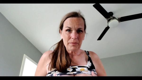 Best Friend's Girl Sneaks In For You - KimitheMilfMommy Shows Saggy Tits Dangling In Your Face - porntry.com - Britain on v0d.com